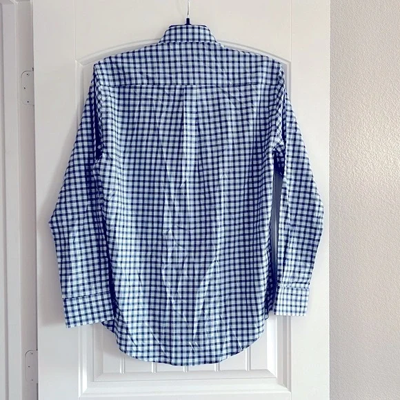 Peter Millar Crown Soft Cotton Silk Sport Shirt in Blue, Size M, New w/Tag $148 - Picture 3 of 9